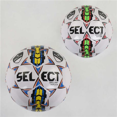 Мяч футбольный C 40067 (100) 2 вида, 260-280 грамм, материал PVC [6900067400673]