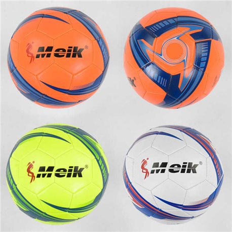 М'яч Футбольний З 40045 (60) розмір №5, 3 кольори, 340 грам, матеріал PVC, балон гумовий [6900067400451]