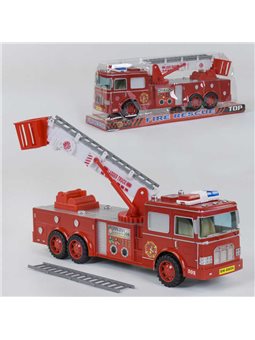 Пожарная машина SH 8806 (60/2) инерция, в слюде [6965031110712]
