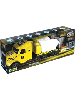 Евакуатор Wader Magic Truck Technic з будівельними контейнерами (36470)