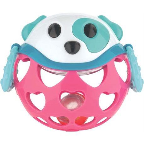 Погремушка-игрушка интерактивная Canpol babies Собачка Розовая (79 / 101_pin) (5901691820654)