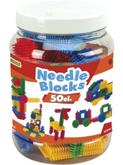 Конструктор Wader Needle Blocks Ежик 50 элементов (41930) (5900694419308)