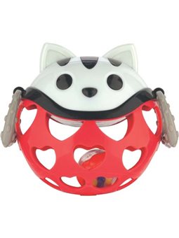 Погремушка-игрушка интерактивная Canpol babies Котик Красный (79 / 101_red) (5903407791012)