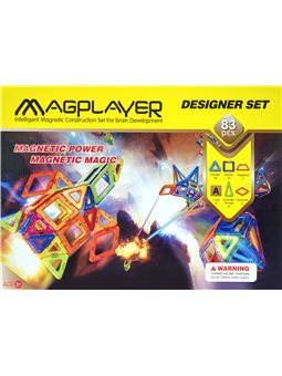 Детский конструктор MagPlayer 83 ед. (MPA-83)