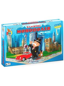 Настольная игра Boni Toys Классическая монополия 