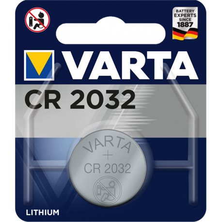 Батарейка Varta CR 2032 BLI 1 Lithium (06032101401) (4008496276882)