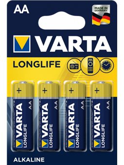 Батарейка Varta Longlife AA BLI 4 Alkaline (0