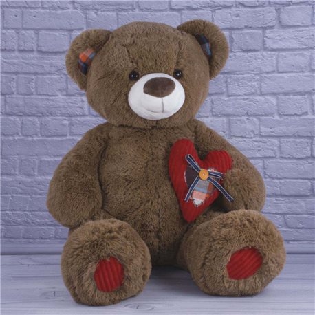 Мяка іграшка - Ведмедик Бублик 2 коричневий 21004-04
