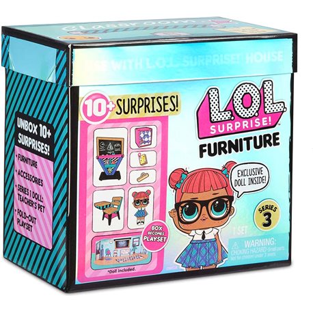 Ігровий набір з лялькою L.O.L. Surprise! серії Furniture "S2 - Клас Розумниці" (570028) [ОКР086121]