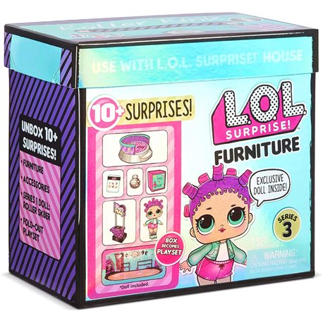 Ігровий набір з лялькою L.O.L. Surprise! серії Furniture "S2 - Роллердром Роллер-Леді" (567103) [П0000323899]