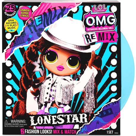 Ігровий набір з лялькою L.O.L. Surprise! серії O.M.G. Remix "- Леді-Кантрі" (567233) [П0000331194]