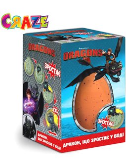 Растущая игрушка в яйце - DreamWorks Dragons (13328) [П0000323885]