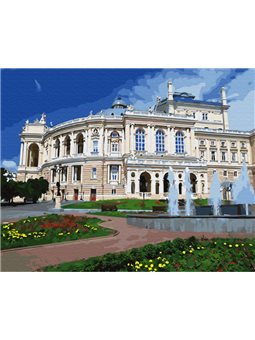 Картина за номерами Brushme "Одеський оперний театр" (GX30156)