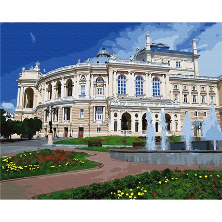 Картина по номерам Одесский оперный театр (GX30156)