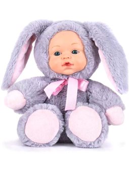 М'яконабивна лялька FANCY DOLLS "Пухнастик Зайка" (KUKL7)