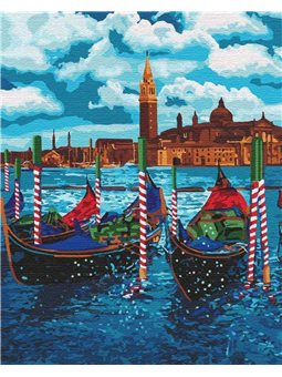 Картина по номерам Идейка "Венецианское такси" (КНО2749)