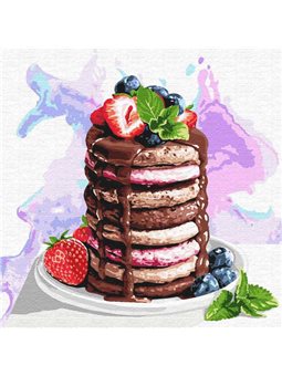 Картина по номерам "Вкусности на завтрак" Идейка (КНО5596)