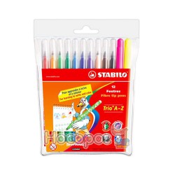 Фломастери STABILO Trio A-Z 12 кол. 650151