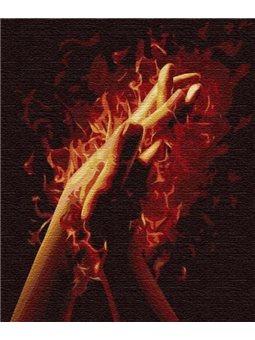 Картина по номерам "Огонь между нами 2" Идейка (КНО4776)