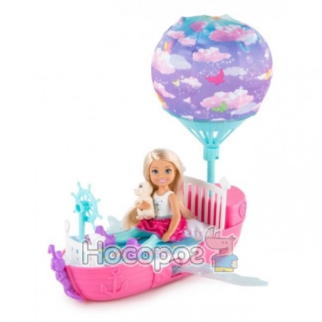 Набор Mattel "Челси и ее сказочный корабль" Barbie DWP59