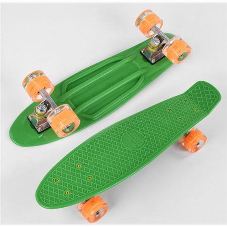 Скейт Пенні борд 1705 (8) Best Board, дошка = 55см, колеса PU зі світлом, діаметр 6 см 
