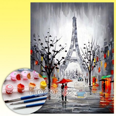 Картина по номерам Дождливый Париж RA3341_O