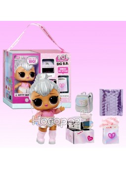 Iгровий набiр з мега-лялькою L.O.L. SURPRISE! серії Big B.B.Doll КОРОЛЕВА КIТТI