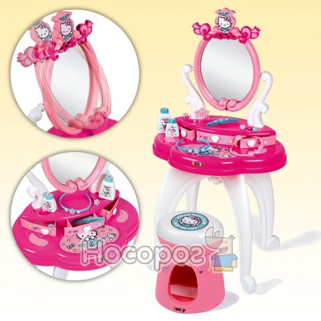 Столик с зеркалом Hello Kitty 2 в 1 с аксессуарами 320239