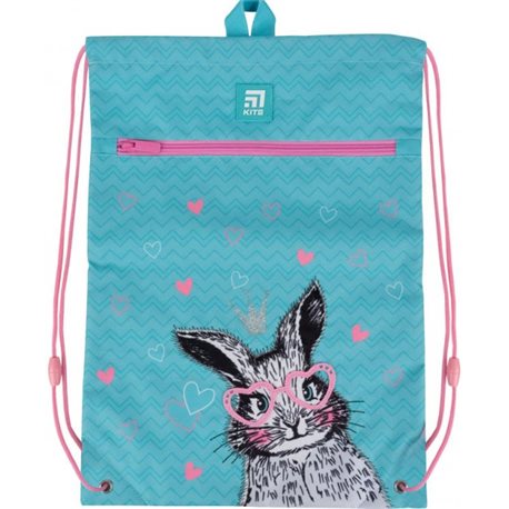 Сумка для взуття з кишенею Kite Education Cute Bunny (K21-601M-1)