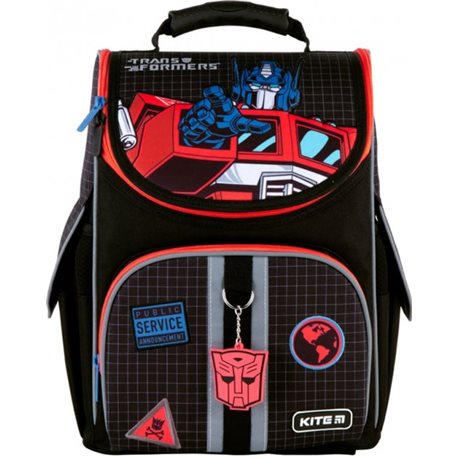 Рюкзак Kite Education Transformers каркасний Чорний (TF21-501S)