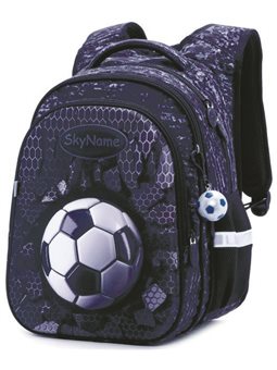 Ортопедический рюкзак для мальчика Футбол Winner One / SkyName R1-017