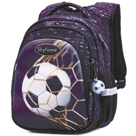 Шкільний рюкзак з ортопедичною спинкою для хлопчика Футбол Winner One / SkyName R2-179