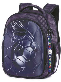 Шкільний рюкзак (ранець) з ортопедичною спинкою для хлопчика Футбол Winner One / SkyName R4-406