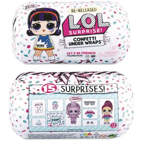 Ігровий набір з Лялько LOL Surprise! Under Wraps (MGA Entertainment, США) Лол Конфеті (п'ятсот сімдесят одна тисяча чотиреста ші