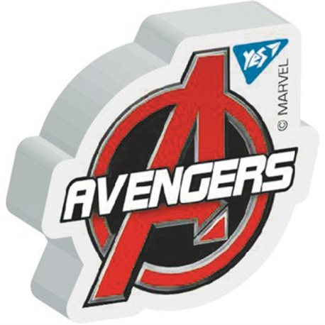 Ластик фигурный YES "Avengers", 2 диз. Микс 560517 (51)