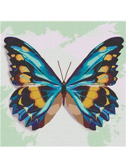 Картини за номерами "Синя метелик" Ідейка (КНО4207)