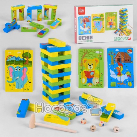 Дерев'яна гра Fun Game 55632 Вежа