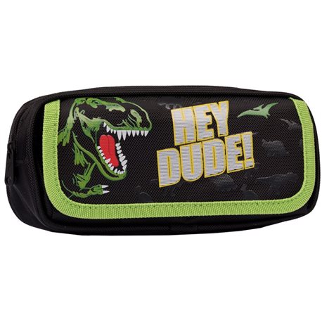 Пенал мягкий YES PH-1-2 "Hey dude!", Черный 533043
