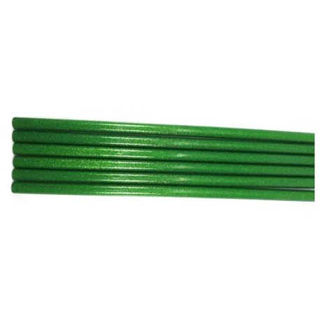 Клей для термопістолетів кольоровий з глітером 1,1-30 Зелений 1209