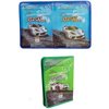 Папка А4 на молнии, пластиковая, с глитер KIDIS sport car 7159