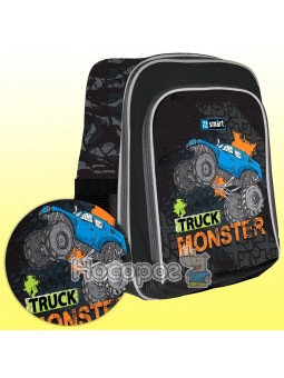 Рюкзак школьный SMART H-55 Monster Truck 558026