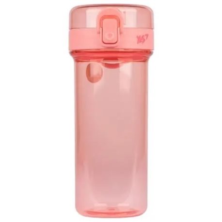 Пляшка для води YES 430мл світло-рожева 707630