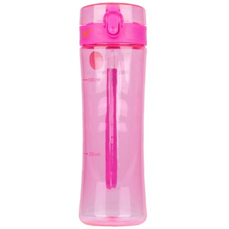 Бутылка для воды YES 680мл розовая 707620