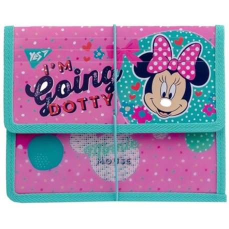 Папка для зошитів YES пласт на резинці В5 "Minnie Mouse" 491825