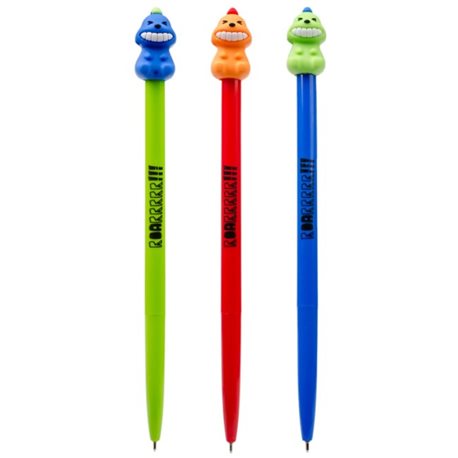 Ручка кулькова YES “Dino Pen”, 0,7 мм, синя