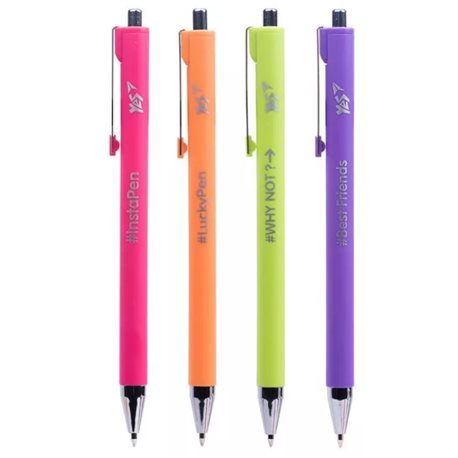 Ручка шариковая YES "Lucky Pen", 0,7 мм, автоматическая 411967