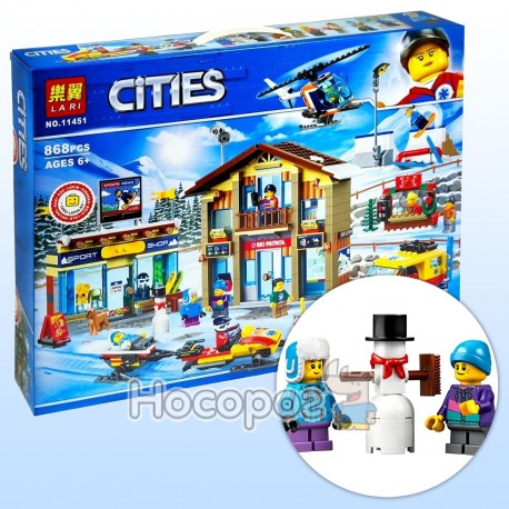 Конструктор 11451 Горнолыжный курорт