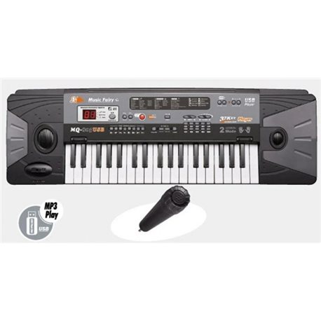 Пианино синтезатор MQ 805 USB 37 клавиш, mp3, usb, микрофон, от сети