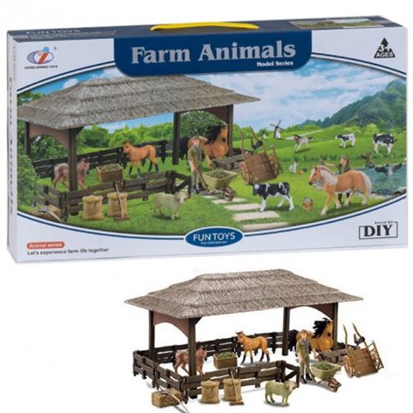 Ігровий набір Ферма з тваринами Q 9899 ZJ65 Домашні тварини (82149)