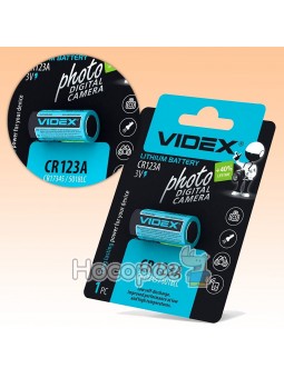 Батарейка Videx литиевая CR123A 292304 